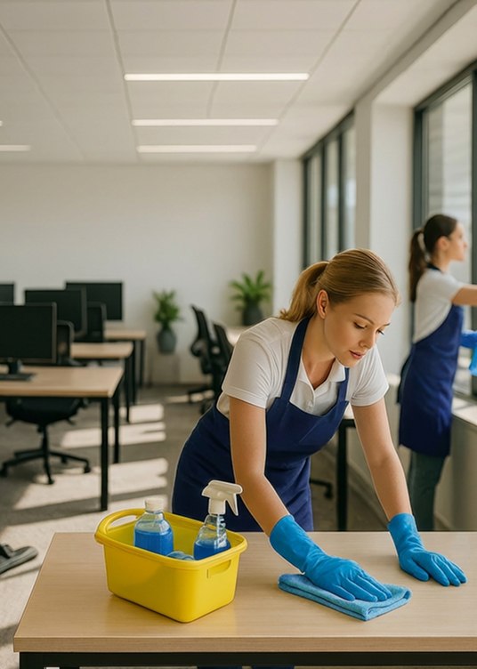 Une société de ménage professionnel sans engagement